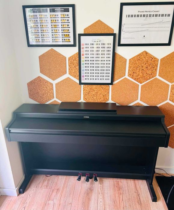 Yamaha YDP-165 - pianino cyfrowe, czarne + STOŁEK + KSIĄŻKI GRATIS!!!