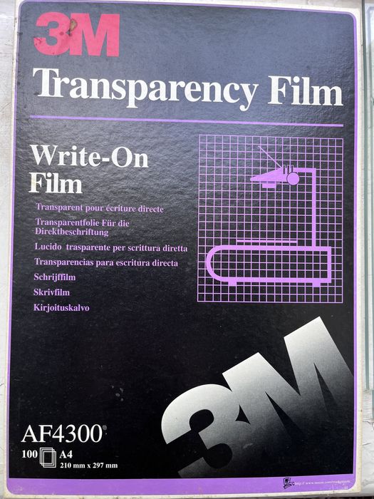 Plain Paper Copiers та Write-on Film фірми 3М
