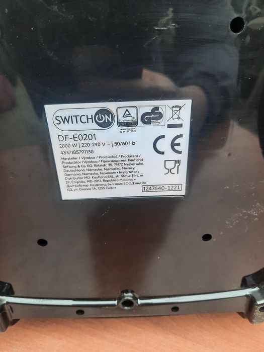 Аэрогриль Switch on DF-E0201 2000W