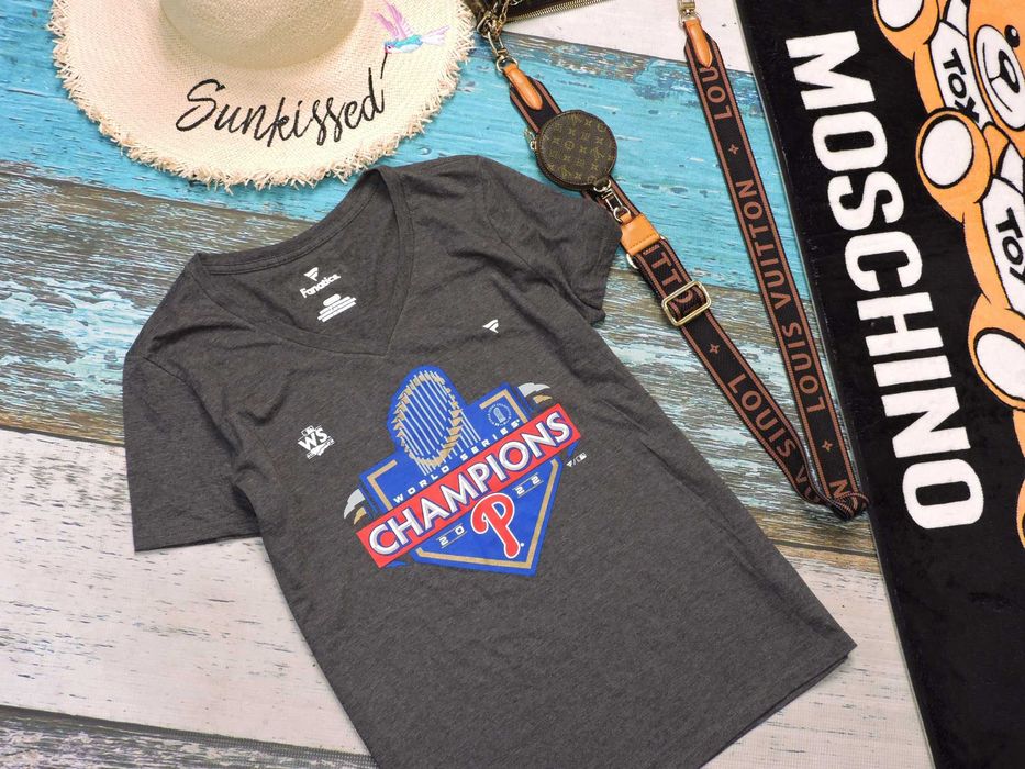 Fanatics Szary t shirt print M