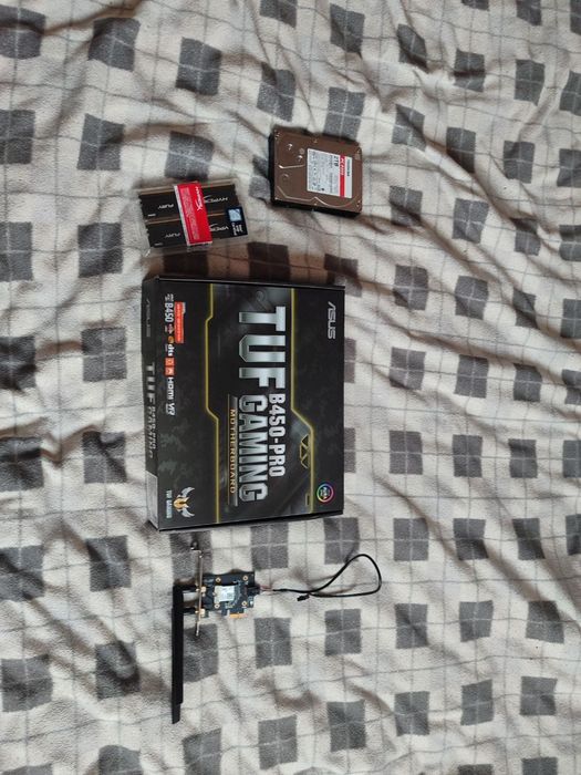 Комплект AM4 | Ryzen 5 2600 | ASUS TUF B450-Pro | 16GB DDR4 | Wi-Fi 6