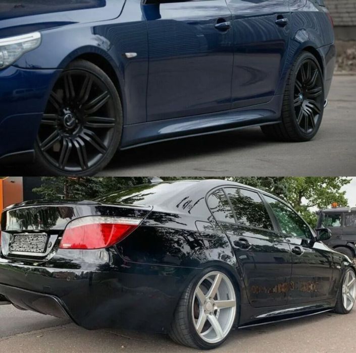 Накладки на пороги BMW E60 M Performance (леза порогів)