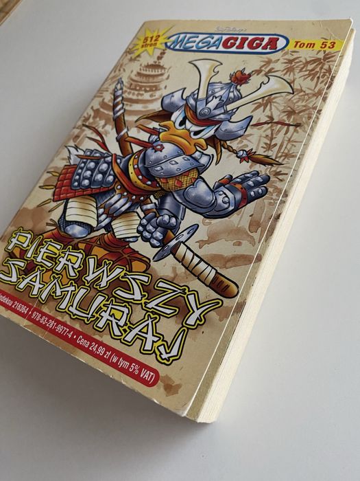 Komiks Mega Giga. Pierwszy samuraj Kaczor Donald