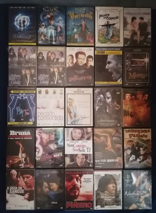 Lote 260 DVD's originais (Lote 15)