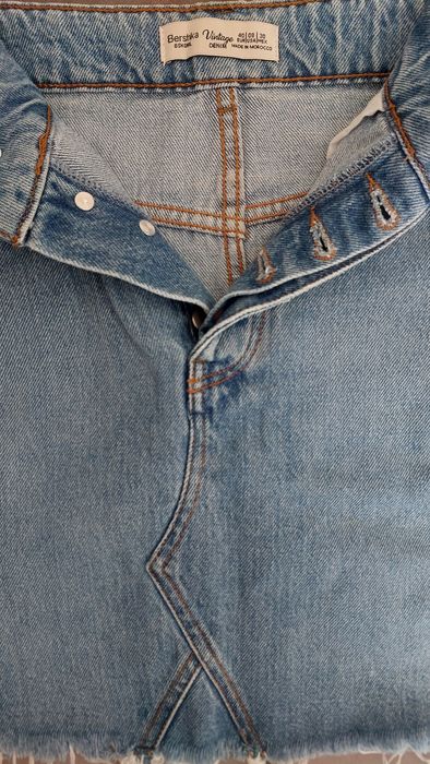 Спідниця міні, джинсова