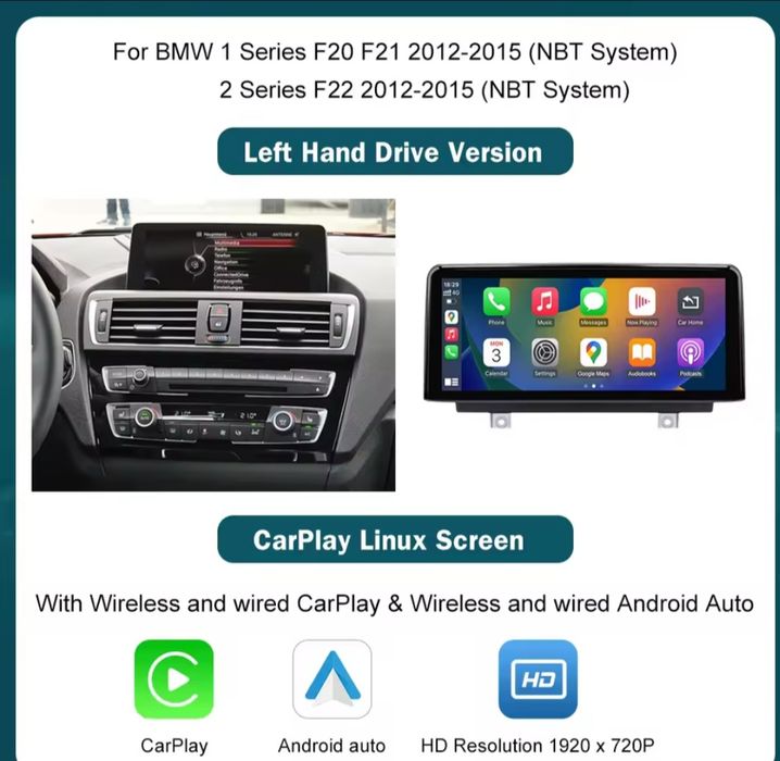 Display multimedia para BMW série 3