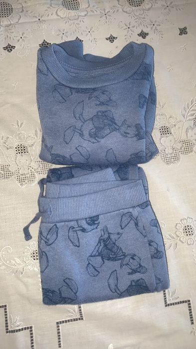 conjunto azul da disney