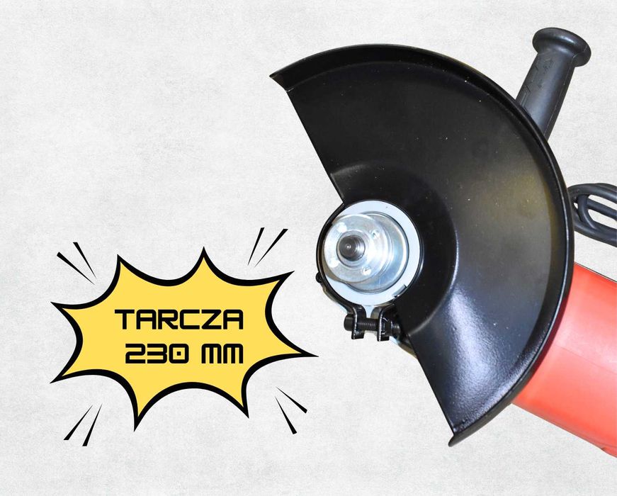 Szlifierka kątowa 230mm 2400W Schmith - Mocna szlifierka sieciowa CPK