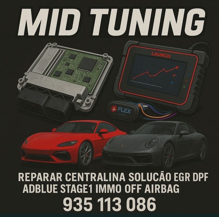 Atualização de centralinas automóvel