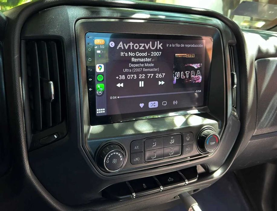 Магнитола CAPTIVA Chevrolet SILVERADO Tesla Каптива CarPlay Android 16
