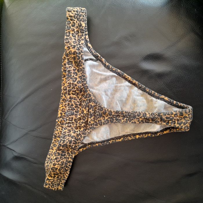 Męskie stringi w panterkę Primark XL