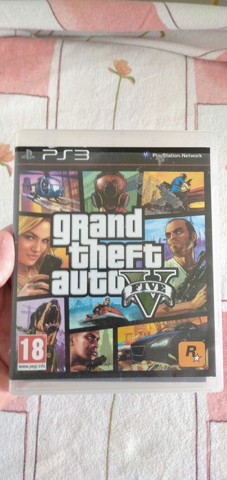 Jogo GTA Five para PlayStation 3.