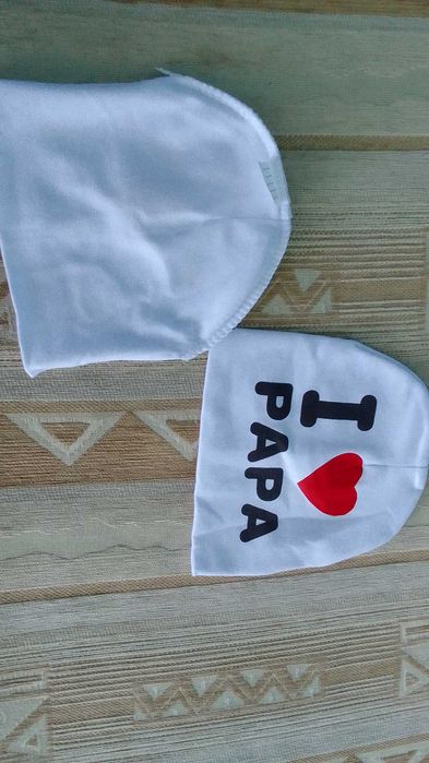 Czapka na wiosnę NOWA bawełna 19cm