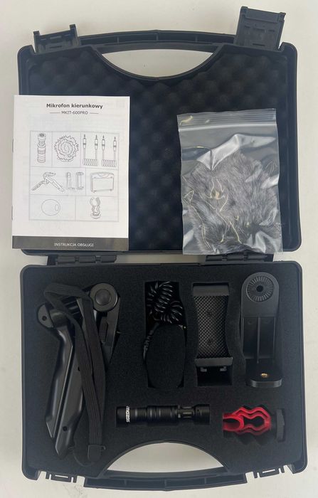 MOZOS Mikrofon kierunkowy MKIT-600PRO NOWY !!!