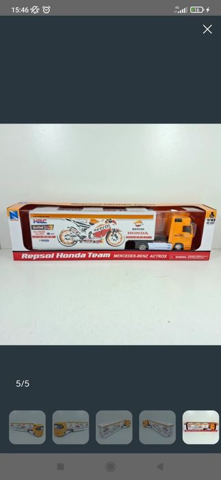 Camião Mercedes 1/43