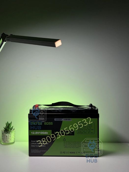 Акумулятор DATOUBOSS 12v100Ah LiFePO4 BMS  (аналог Redodo/Volt/MFUZOP)