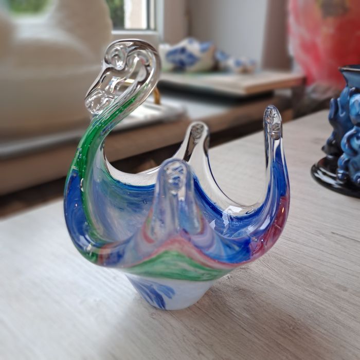 Krysztalowa figurka Murano.