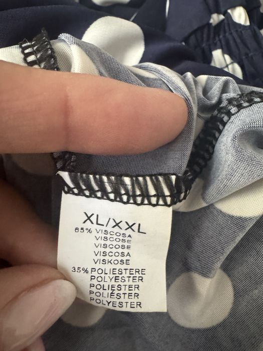 Letnia sukienka w groch roz.XL/XXL