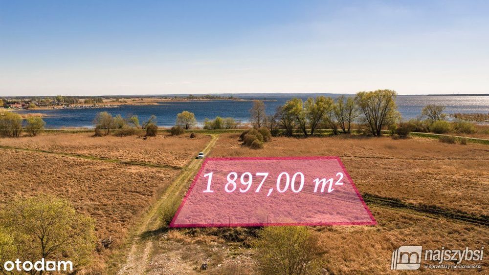 Lubczyna - duża działka nad j.Dąbie /400m do plaży