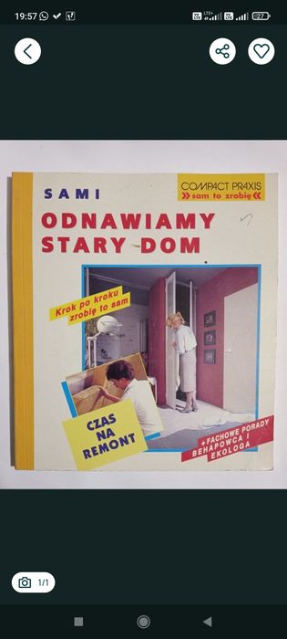 Sami odnawiamy stary dom książka