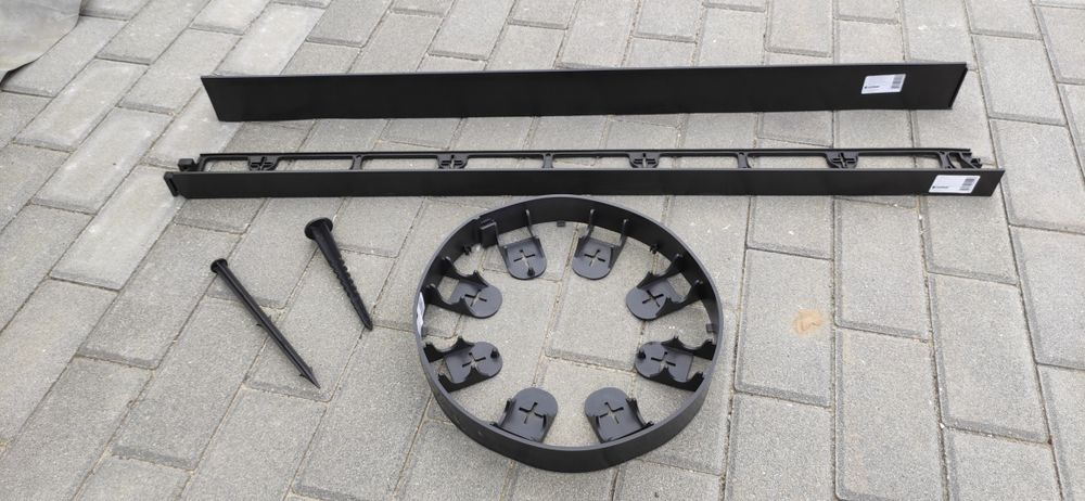 Obrzeże ogrodowe, plastikowe CELLFAST UNIBORD, wysokość 45 i 78, kotwy