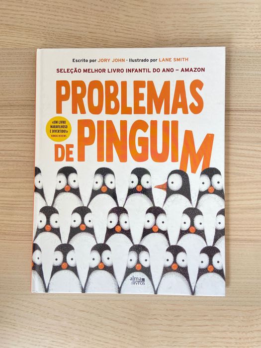 Livro infantil “Problemas de Pinguim”
