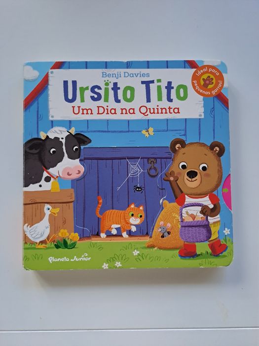 Livro Ursito Tito Um dia na quinta