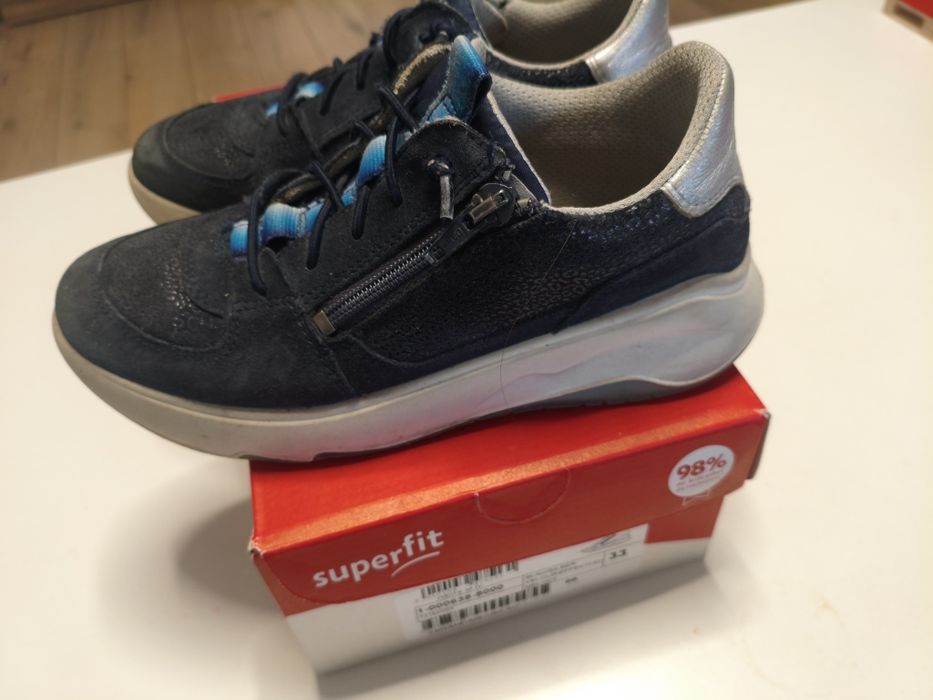 Obuwie sportowe superfit 33