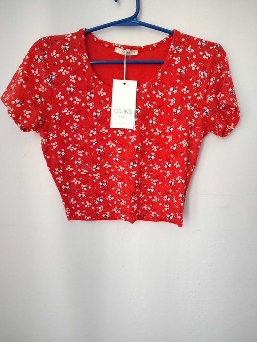 Топ майка червона футболка Бавовна, дихає приємна