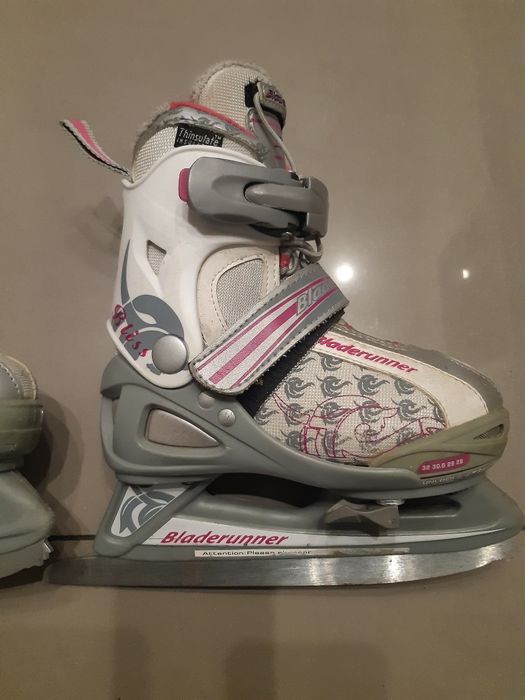 Łyżwy dziewczęce regulowane 28-32