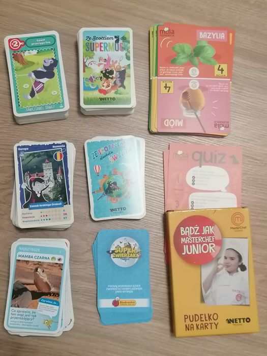 Karty Netto Biedronka 426 szt.