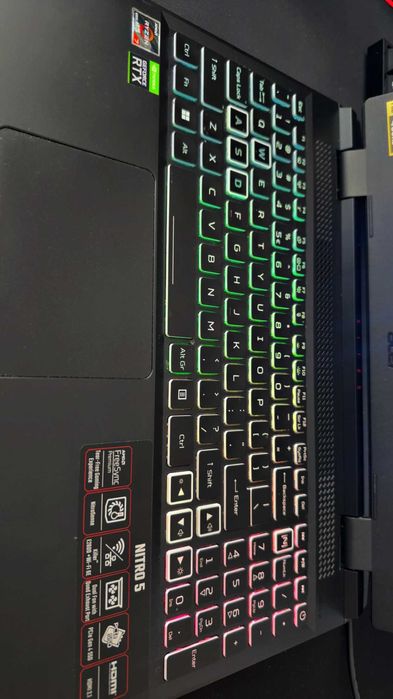 ACER NITRO 5/Ryzen 7 6800H/32GB ram/RTX 3060