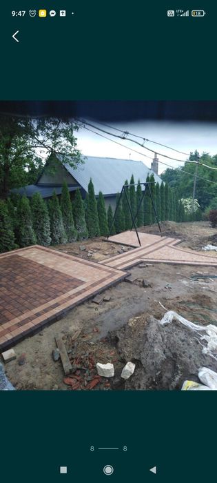 Brukarstwo układanie kostki brukowej