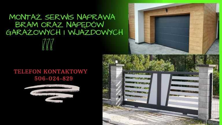 Naprawa uszkodzonej zerwanej pękniętej sprężyny linki bramy garażowej