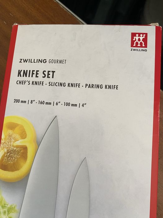 Conjunto Facas Zwilling Gourmet