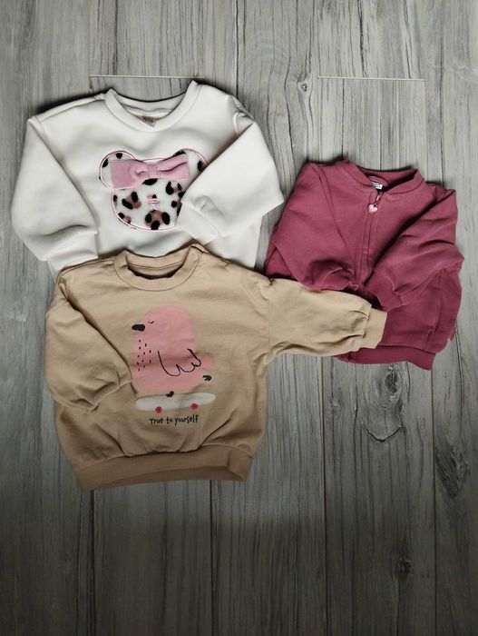 Bluzy dla dziewczynki rozmiar 68