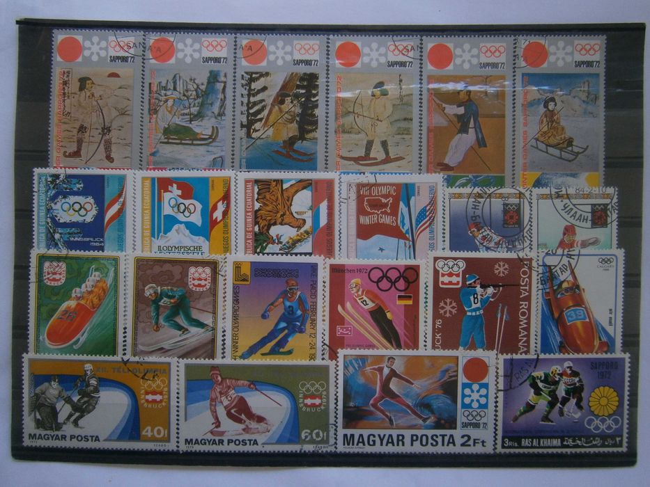 47 selos do tema Jogos Olímpicos de Inverno