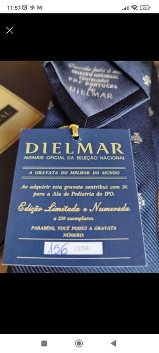 Gravatas seleção portuguesa