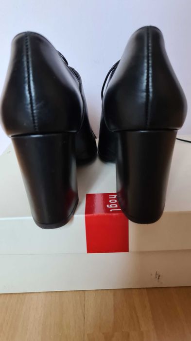 Botki Hogl czarne 39