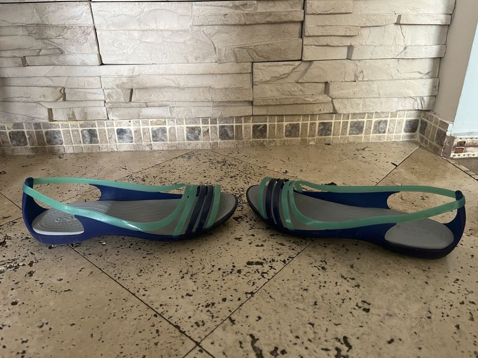 Sandały damskie crocs W6 stan bardzo dobry