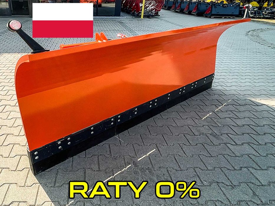RATY* Pług Śnieżny Prosty Komunalny 1,5 -2,2m TUZ Hydrauliczny