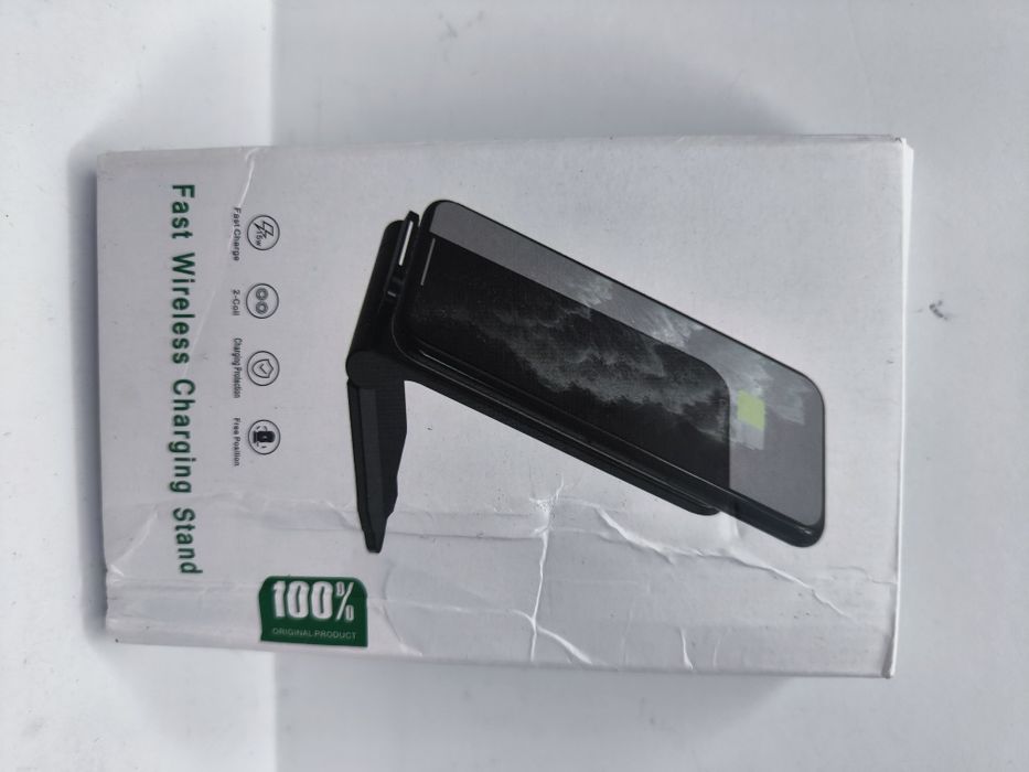 Ładowarka Indukcyjna Bezprzewodowa 15W Fast Charge Qi | Podstawka