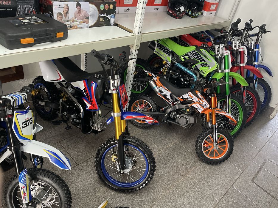 Motos cross 49cc modelos novos com garantia