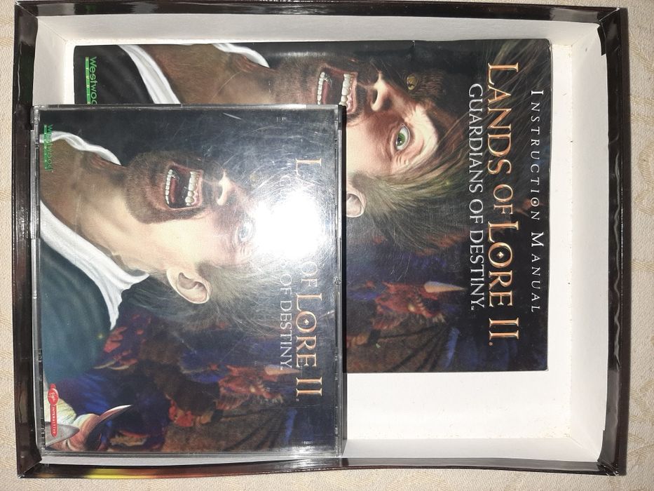 lands of lore 2 PC em caixa original