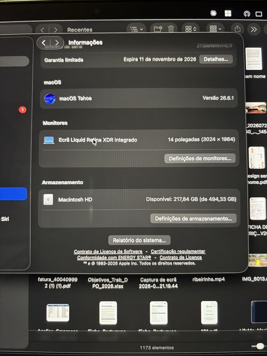 Macbook Pro M5  14” 16GB RAM SSD 512GB