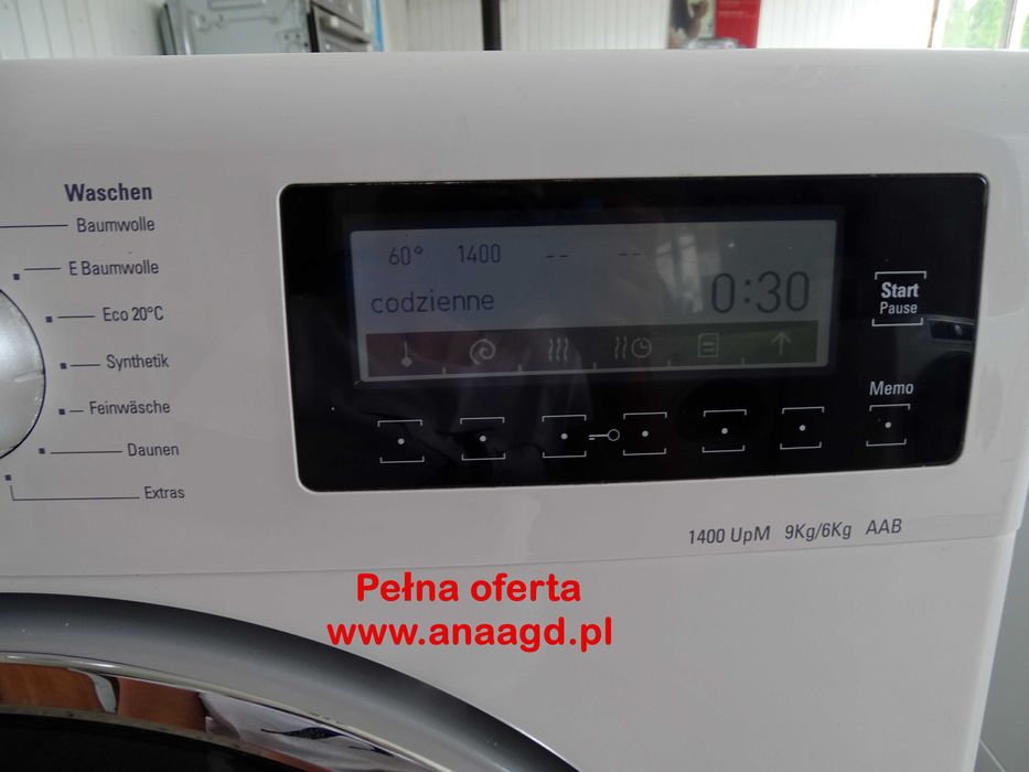 Pralko-suszarka BAUKNECHT WATK 916 9+6 kg GWARANCJA! Duży Wybór AGD