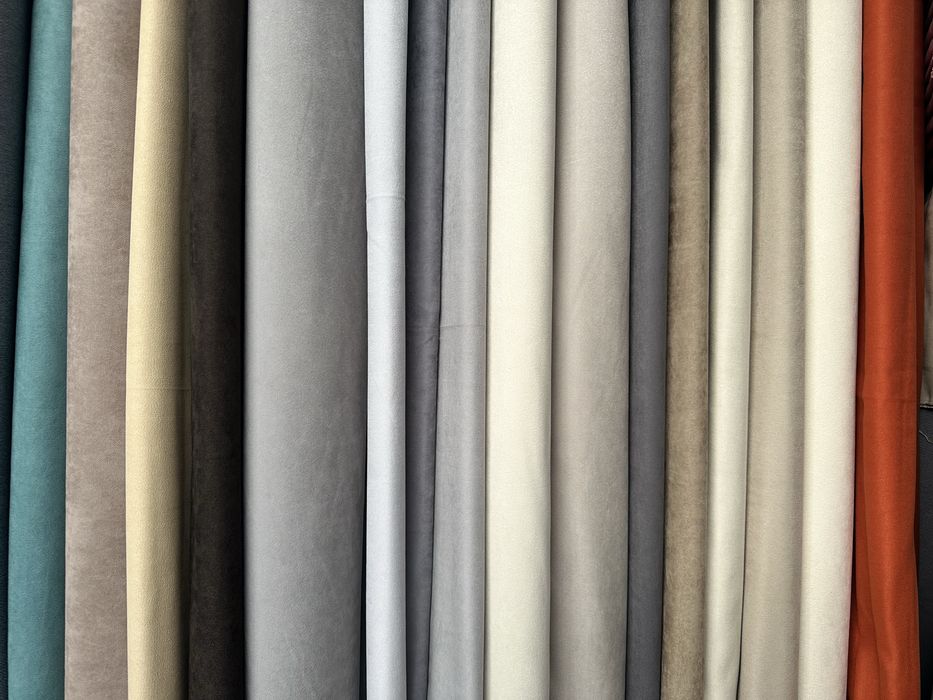 Штори льон, блекаут, нубук, мрамор, мішковина, рогожка