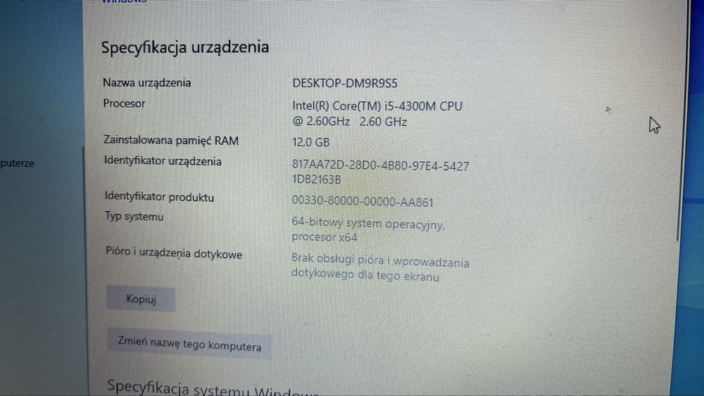 Dell e6440 12GB RAM ładny stan