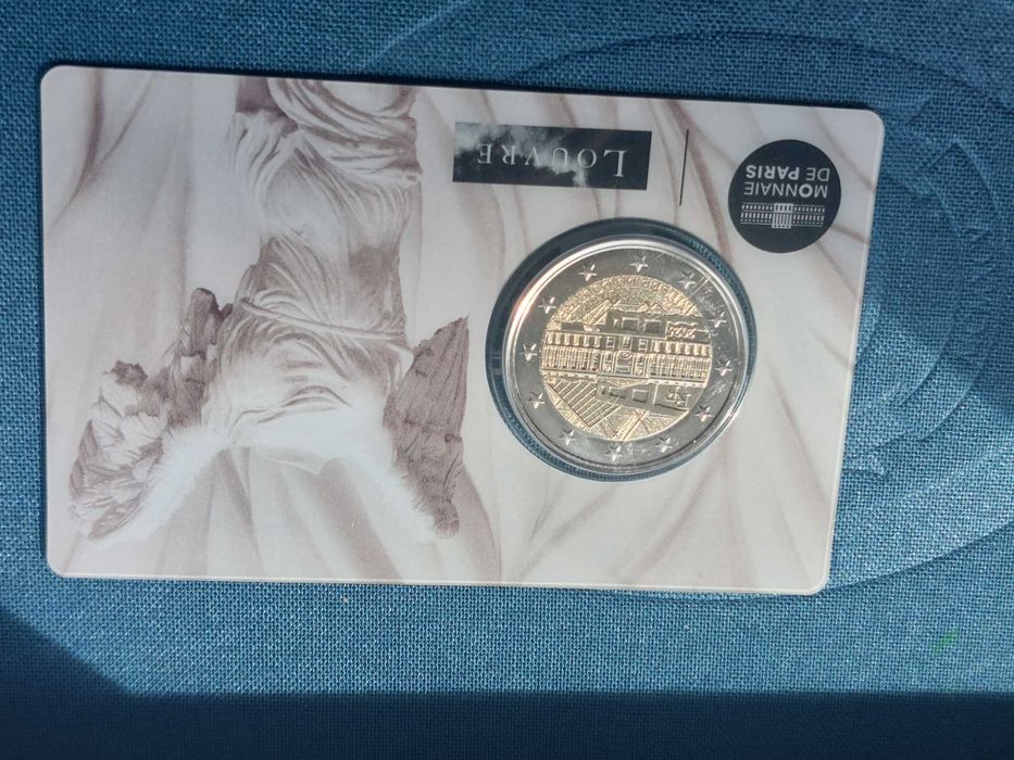 Moedas coincard França 2 Euros 2025 - Novidade