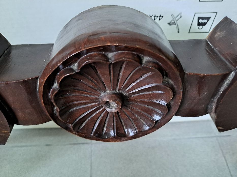 Pernas em carvalho maciço para mesa apoio centro/apoio em csrv